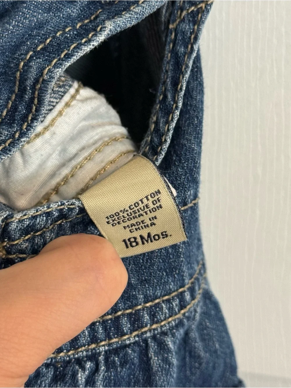 🌟 Vintage-Style OshKosh B'gosh Denim Overalls Dress